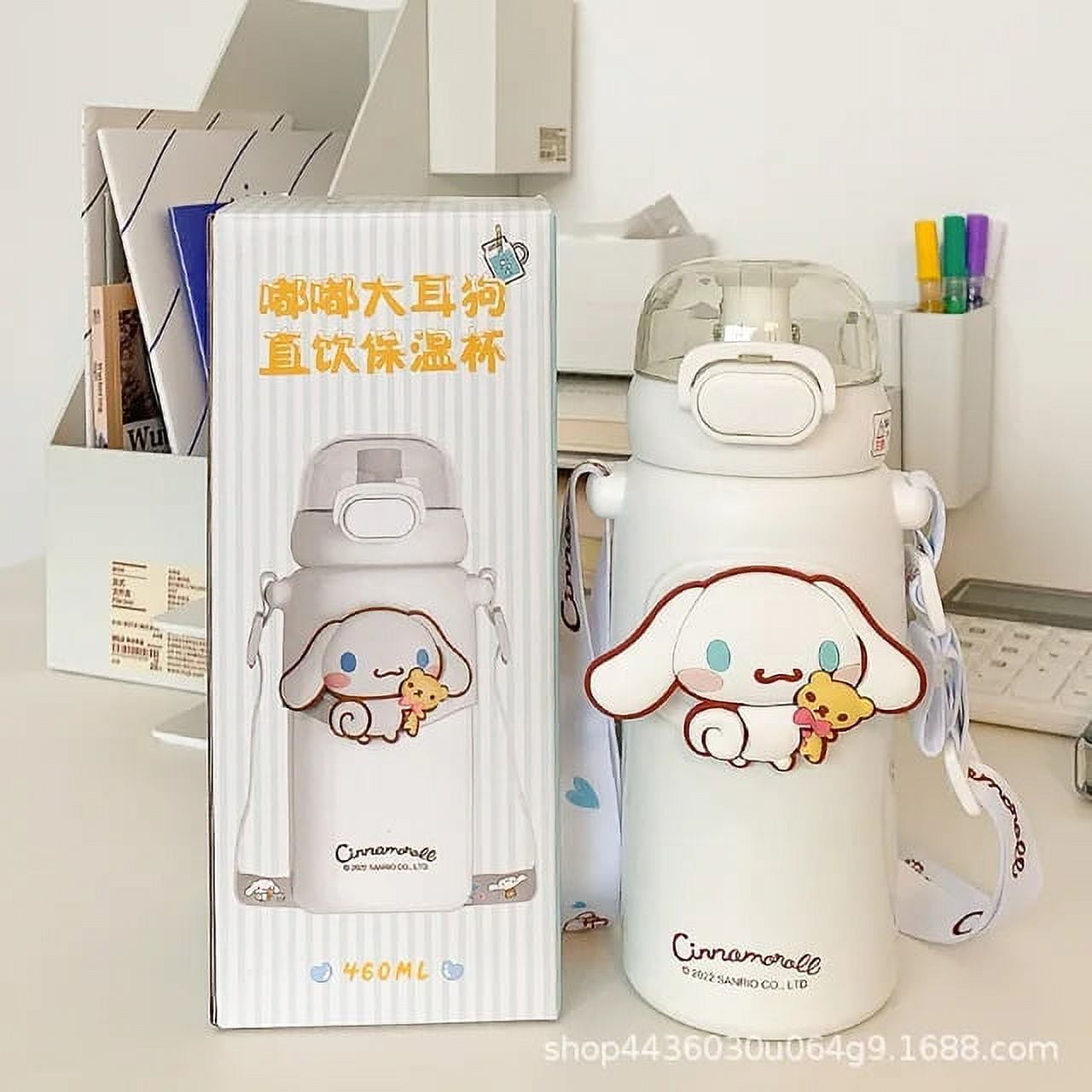 DH Sanrio Kuromi Cinnamoroll Thermos Cup Sippy Cup New Kawaii Simple ...