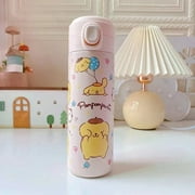DH Sanrio Kuromi Melody 304 Stainless Steel Thermos Cup Cartoon Anime Cinnamoroll Pochacco Cute Students Direct Drink Water Bottle