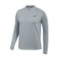 thumbnail image 1 of DH4951 Nike Women's Dri-Fit Element Long Sleeve 1/2 zip top Blue Grey S, 1 of 2