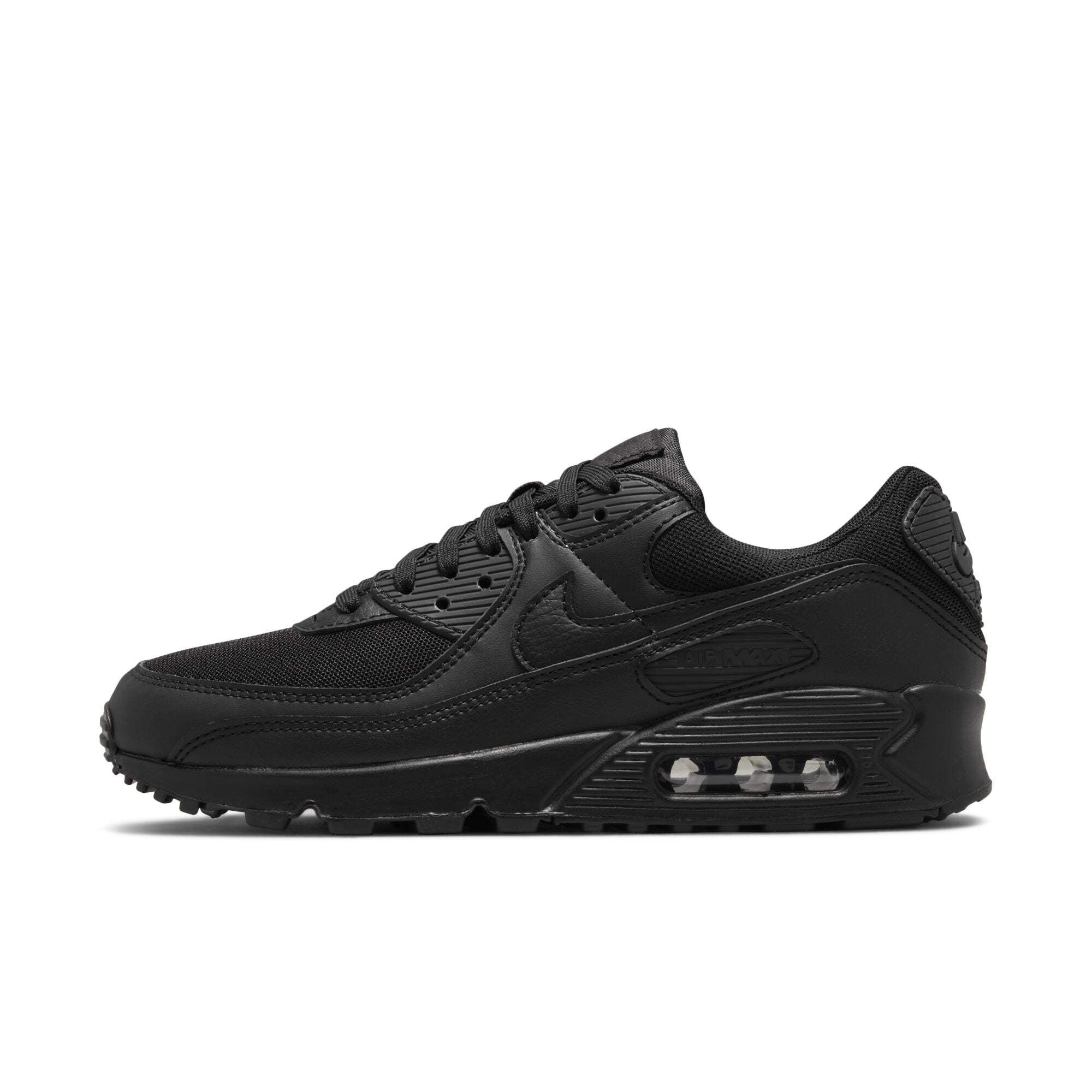 Nike Air Max 90 LTR Black/Black-Black CZ5594-001 Men's Size