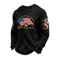 thumbnail image 1 of DHFJKG 1776-2026 250Th Anniversary Shirts For Men Long Sleeve Waffle Crew Neck T Shirt United States Of America National Flag Top, 1 of 3