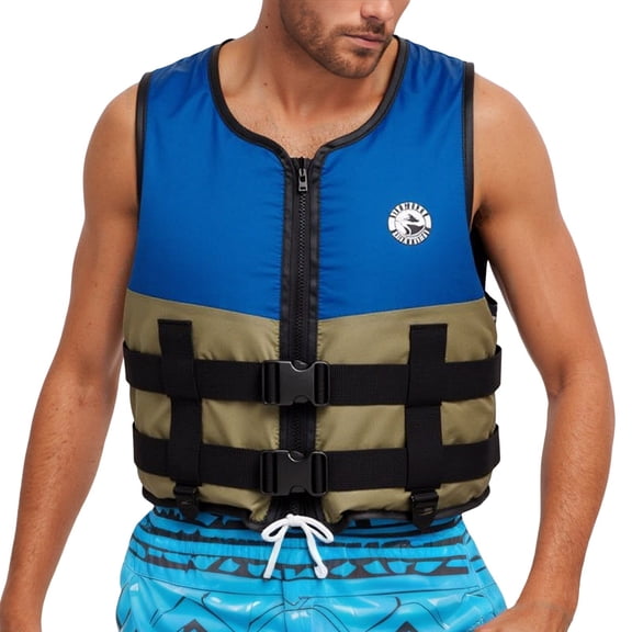 DHFJKG Adjustable Lightweight Breathable Water Safety Life Jacket Classic Unisex Water Activities Swim Vest