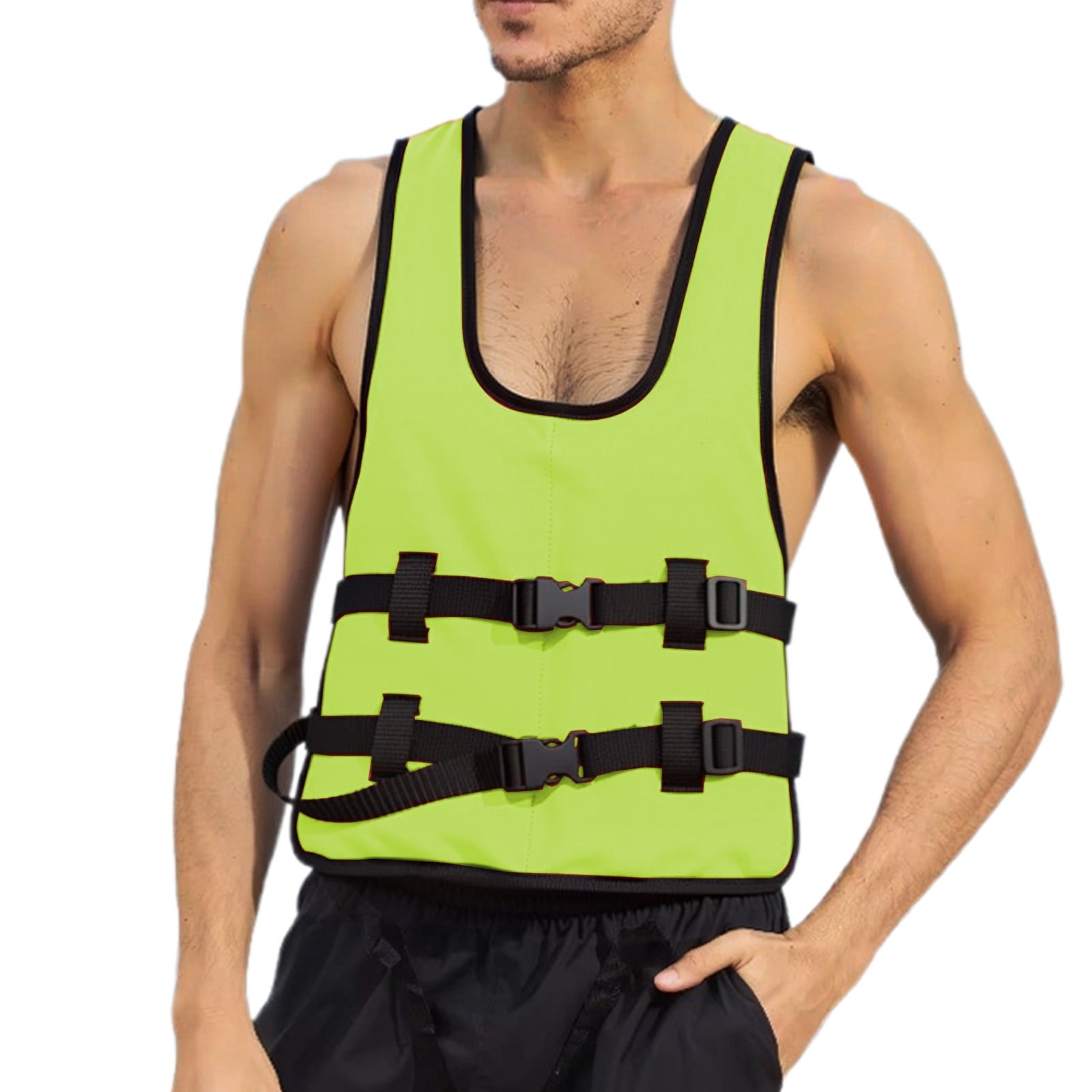 DHFJKG Adult Life Jacket For Women Men Portable Buoyancy Swim Jacket ...