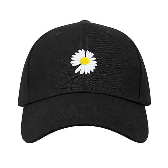 DHFJKG Baseball Cap Unisex Adult Floral Embroidered Classic Structured Hat Adjustable Snapback Sun Hats For Women Men