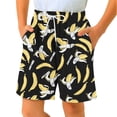 thumbnail image 1 of DHFJKG Boys Athletic Shorts For Kids Youth Summer Casual Outdoor Sports Banana Print Elastic Waist Soft Breathable Play Shorts 3-14Y Stylish Bottoms, 1 of 4