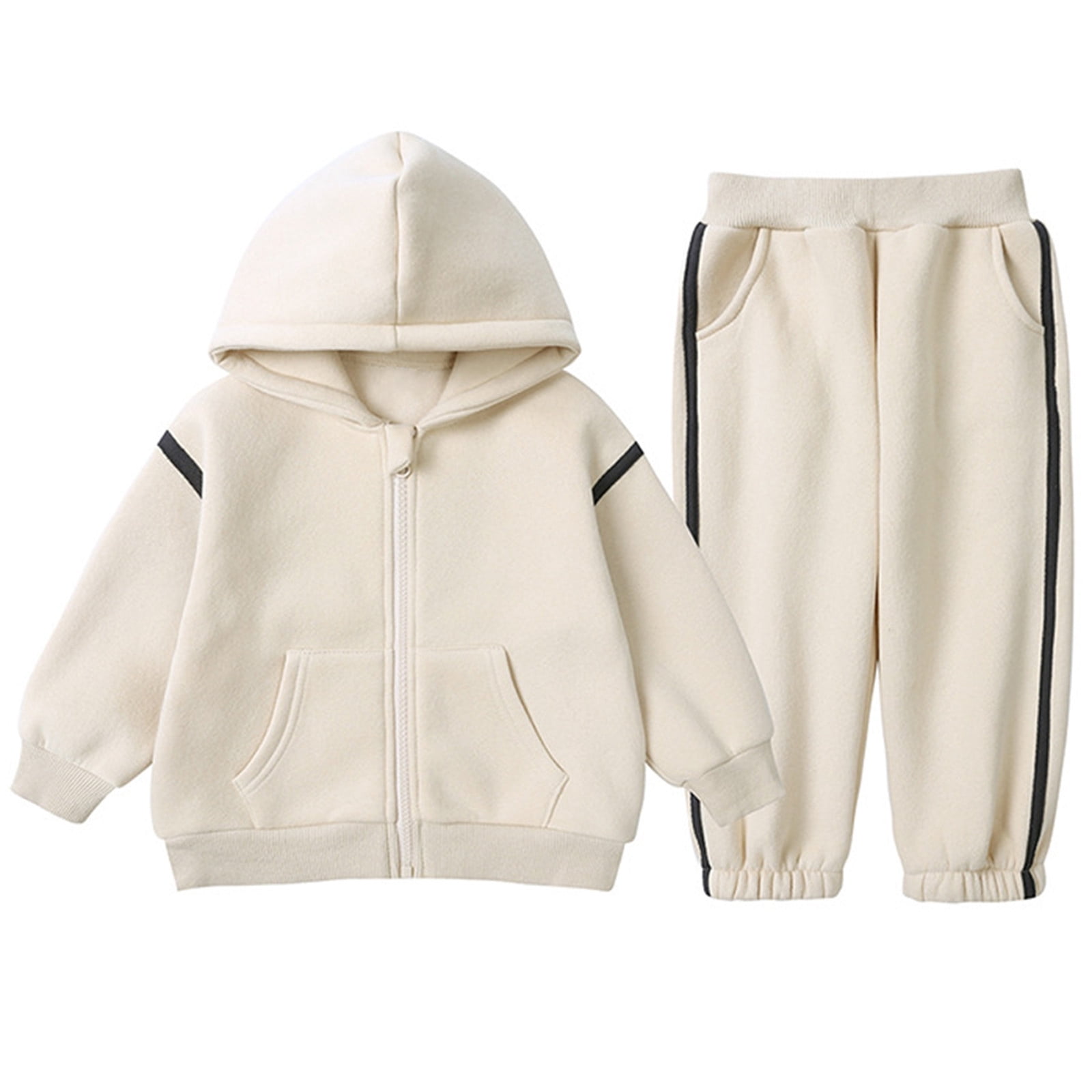 Baby Boy 3 Piece Hoodie Track Suit Full Sleeves Dress For Winter COOL main image 1