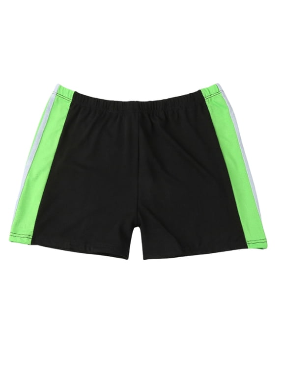 Boys Swim Trunks Youth Competitive Swim Team Bottoms Racing Swimsuit Athletic Swimming Shorts 11-16Y Stylish Beachwear