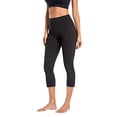 thumbnail image 1 of DHFJKG Capri Yoga Pants Women Quick-Dry High Rise Buttery Soft Running Athletic Crop Leggings With Pocket Gym Comfortable Tights, 1 of 2