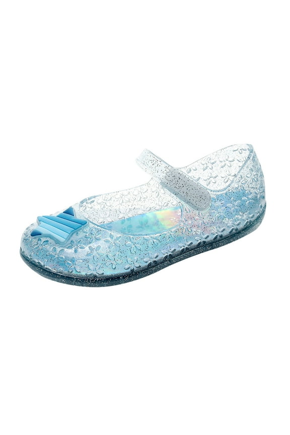 Child Princess Shoes Girls Sandals Jelly Mary Jane Dance Party Shoes For Kids Toddler Daily Wear 7-8 Years