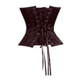 thumbnail image 1 of DHFJKG Corset Tops For Women Bone Structured Bustier With Rear Lacing For Going Out Party Club Trendy Waist Cincher Tops, 1 of 5