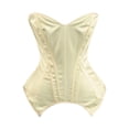thumbnail image 1 of DHFJKG Corset Tops For Women Bone Structured Bustier With Rear Lacing For Going Out Party Club Versatile Waist Cincher Tops, 1 of 5