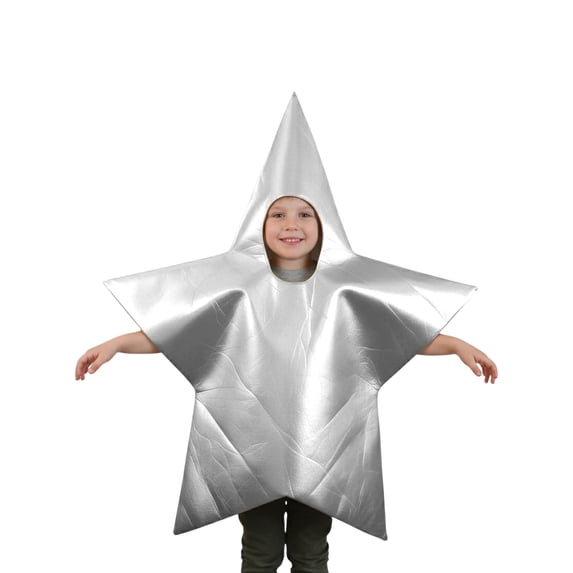 DHFJKG Court Star Dress Up Onesie For Kids Unisex Christmas Halloween Party Dress Up Wear With Shining Star Holiday One-Pieces