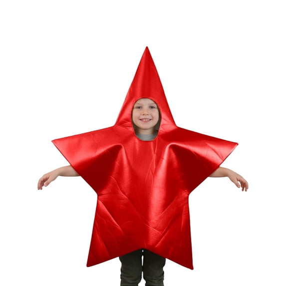 DHFJKG Court Star Dress Up Onesie For Kids Unisex Christmas Halloween Party Dress Up Wear With Shining Star Holiday One-Pieces