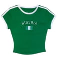 thumbnail image 1 of DHFJKG Crop Tops For Women Graphic Tee Embroidery Crewneck Sexy Slim Fit T Shirt Summer Casual Going Out Stylish Top, 1 of 2