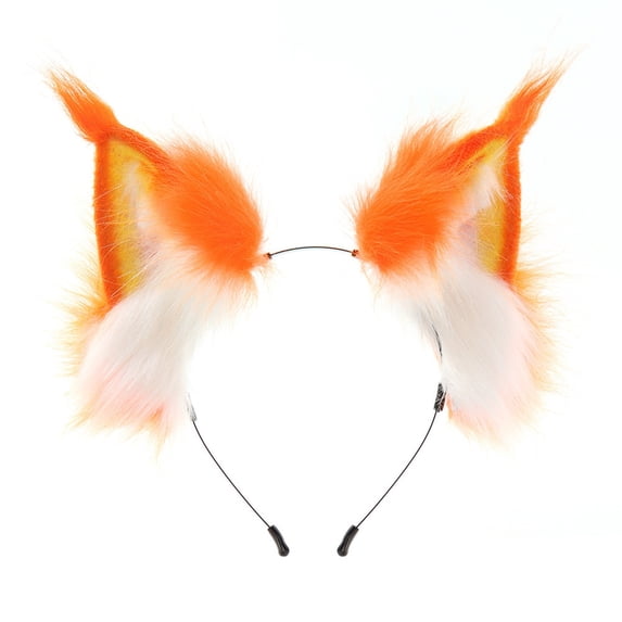 DHFJKG Cute Ears Headband, Fluffy Halloween Headbands For Women For Parties, Photos, And Themed Events