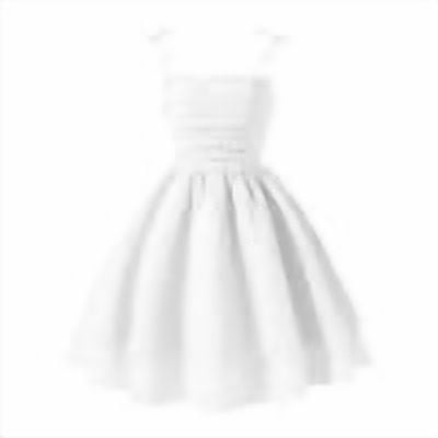DHFJKG Dresses Girls Summer Dress Sleeveless Strappy Casual For Kids Age 8 12 Elastic Comfortable Outdoor Play Outfit Off The Shoulder Solid Color Stylish Sundress