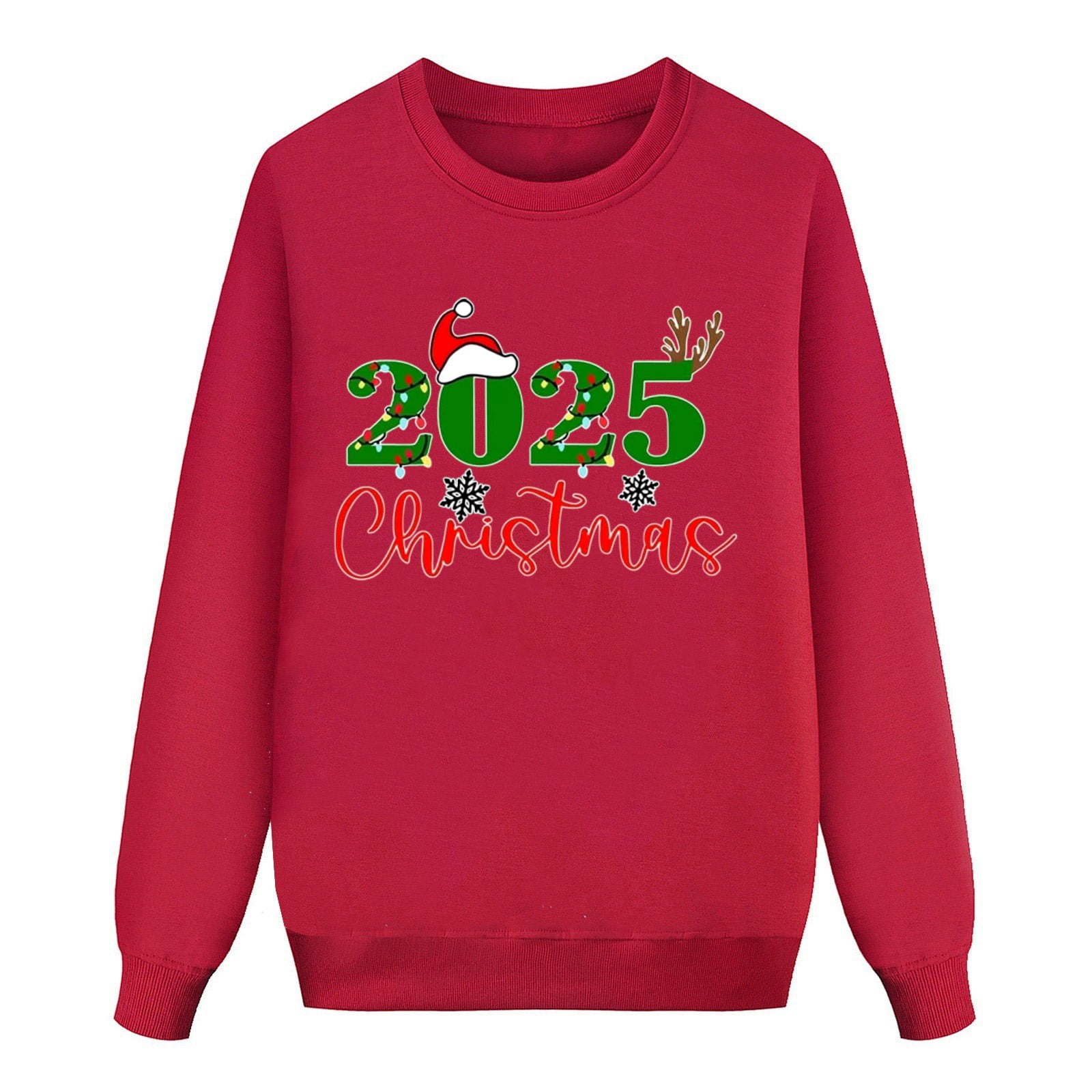 DHFJKG Family Matching Christmas Sweatshirts For Men Long Sleeve ...