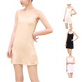 thumbnail image 1 of DHFJKG Full Slip Dress For Women Adjustable Spaghetti Strap Under Dress Cami Mini Slips Undergarment Nightgown, 1 of 3