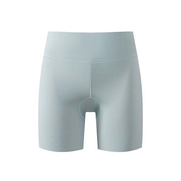 DHFJKG Girls Bike Shorts Summer Leggings Cartwheel Shorts For Under Dress Ribbed Breathable Solid Color Undershorts