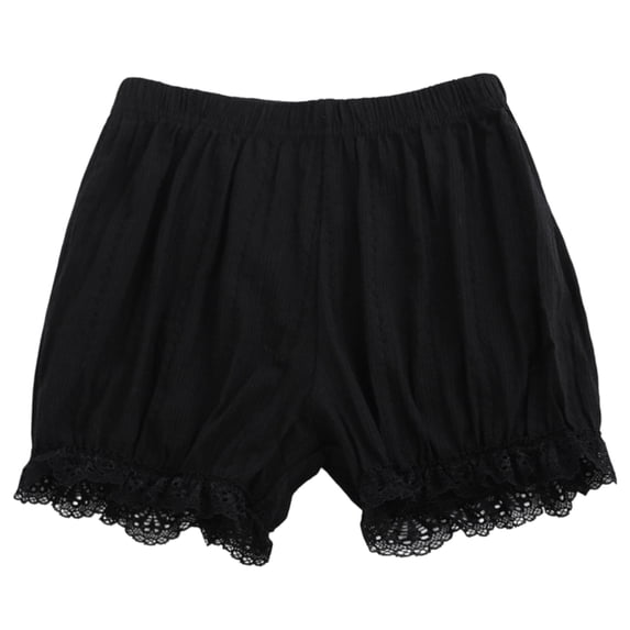 DHFJKG Girls Lace Trim Bloomers Shorts Dance Undershorts Summer Breathable Under Dress Kids Shorts 4-16Y Versatile Bottoms