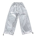 thumbnail image 1 of DHFJKG Glitter Cargo Pants For Girls Hip Hop Dance Performance Glossy Stage Street Jazz Pants Kids Teens Carnival Trendy Trousers, 1 of 3