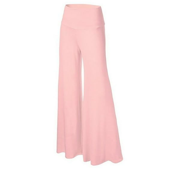 DHFJKG High Waisted Yoga Pants Women Wide Leg Workout Casual Pants Loose Fit Tummy Control Soft Casual Sweatpants Summer Breathable Trendy Trousers