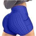 thumbnail image 1 of DHFJKG High Waisted Yoga Shorts For Womens With Pockets Solid Color Workout Tight Shorts Athletic Wear, 1 of 7