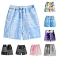 thumbnail image 1 of DHFJKG Kids Sweat Shorts For Boys Girls Breathable Summer Casual Drawstring Baggy Streetwear Running Shorts 2-14Y Stylish Bottoms, 1 of 3