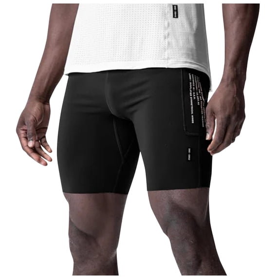 DHFJKG Mens Shorts Tights With Side Pockets Athletic Fitness Lightweight Moisture Wicking Sports Shorts Stylish Bottoms