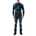 thumbnail image 1 of DHFJKG Mens Skiing Base Layer Thermal Undershirt Wear 2 Piece Set Slim Fit Quick-Dry Top Bottoms For Cold Weather Snow Sports Comfort Outfit, 1 of 4