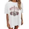 thumbnail image 1 of DHFJKG Oversized Tshirts For Women Vintage Graphic Tee Short Sleeve Crew Neck Drop Shoulder T Shirt Baggy Streetwear Stylish Tops, 1 of 4