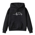 thumbnail image 1 of DHFJKG Pullover Girls Hoodies Sweatshirts Printed Casual Long Sleeve Pocket Hooded Tops For Girls Fashion Athletic Wear Active Classic Sweatshirts, 1 of 3