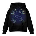 thumbnail image 1 of DHFJKG Pullover Stylized Rainbow Print Children's Sweatshirt Warm Pullover For Boys Girls With A Hood Long Sleeved Thickened Pocket Hoodie For Kids Teenagers 2 To 13 Round Neck Cozy Tops, 1 of 3