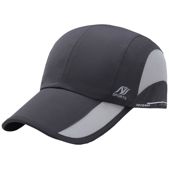 DHFJKG Quick Dry Baseball Cap For Men Women Adjustable Breathable Outdoor Sports Snapback Golf Cap