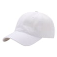 thumbnail image 1 of DHFJKG Solid Color Cotton Baseball Cap Sun Hat Adjustable Trucker Hats Unisex Style Headwear, 1 of 3