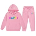 thumbnail image 1 of DHFJKG Suits Child Toddler Boys Girls 2 Pieces Sweatsuits Ocean Graphic Pullover Hoodie Tops And Sweatpants Fashion Tracksuit Set Long Sleeve O-Neck Lovely Outfit, 1 of 4