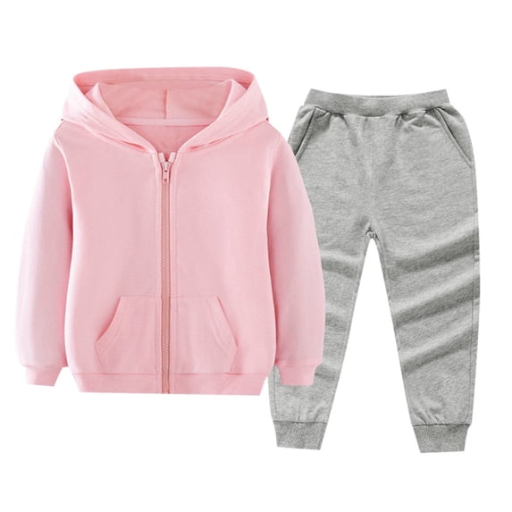 Sarouel Enfant Garçon Fille Automne Hiver – Pantalon Doublé Molletonné Couleur Unie Ultra Confortable