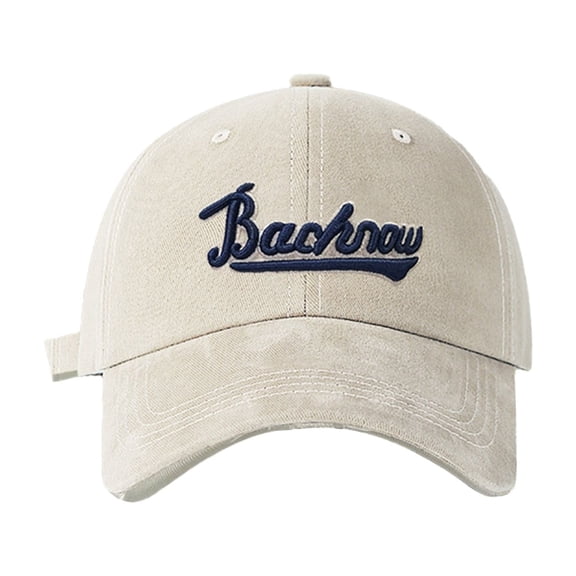 DHFJKG Summer Baseball Cap For Women Men Letter Embroidered Soft Sun Hat Fashionable Unisex Cap