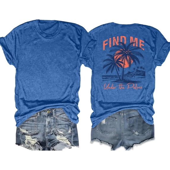 DHFJKG T Shirts For Women Short Sleeve Summer Beach Clothes Casual Graphic Crew Neck T Shirt Relaxed Fit Soft Tops