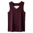 thumbnail image 1 of DHFJKG Thermal Tank Tops Women Underwear Sleeveless Undershirt Camisole Warm Base Layer V Neck Insulated Trendy Tops, 1 of 3