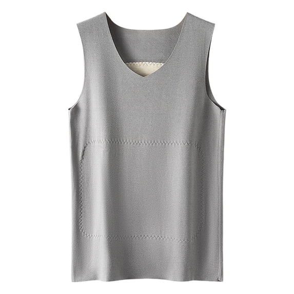 DHFJKG Thermal Tank Tops Women Underwear Sleeveless Undershirt Camisole Warm Base Layer V Neck Insulated Versatile Tops