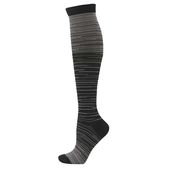 DHFJKG Unisex Compression Socks For Women Men Nylon Moisture Wicking Socks Circulation Knee High Sock