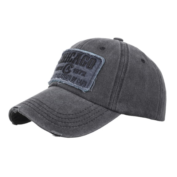 DHFJKG Vintage Retro Baseball Cap For Women Men Distressed Washed Ripped Adjustable Trucker Hats