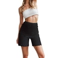 thumbnail image 1 of DHFJKG Women Lace Shorts For Under Dress High Rise Ruffle Hem Loose Fit Elastic Waist Cozy Shorts, 1 of 5