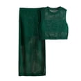 thumbnail image 1 of DHFJKG Women Long Skirts Set Summer Crochet 2 Piece Outfits Slim Fit Hollow Out Sleeveless Crop Top Beach Clothes Matching Set Trendy Outfit, 1 of 4