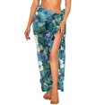 thumbnail image 1 of DHFJKG Women Sarong Swimsuit Coverups Chiffon Long Bikini Wraps Sheer Beach Bathing Suit Cover Up, 1 of 4