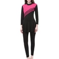 thumbnail image 1 of DHFJKG Women Swimsuit Long Sleeve Rash Guard With Long Pants Swim Cap Three Piece Bathing Suit Stylish Beachwear, 1 of 5