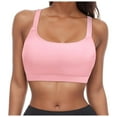 thumbnail image 1 of DHFJKG Women Swimwear Tops Full Coverage Bikini Top Detachable Padded Cropped Sports Bathing Suit Comfort Beachwear, 1 of 4