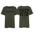 thumbnail image 1 of DHFJKG Women's T Shirt Short Sleeve Baggy Streetwear Letter Print Crew Neck Boyfriend Style Tees Summer Oversized Stylish Tops, 1 of 4