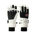 thumbnail image 1 of DHFJKG Womens Winter Waterproof Ski Gloves Thermal Insulated Five Finger Touchscreen Design For Outdoor Play Skiing Cold Weather Comfort Mitten, 1 of 4